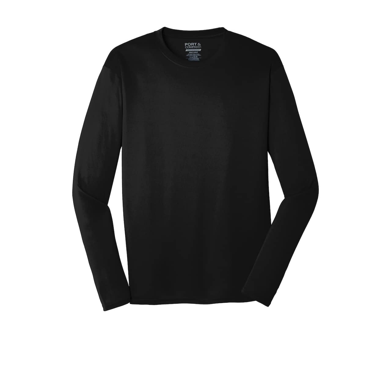 Port & Company® Long Sleeve Performance Men's Tee